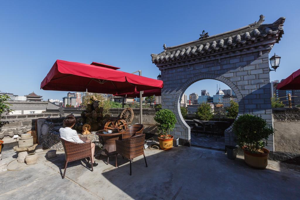 Lanfeng Hotel, South Gate Of Zhongguolou, Xi'An ซีอาน ภายนอก รูปภาพ